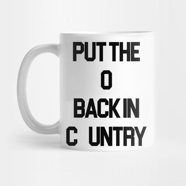Put the O Back in Country // Outlaw Country Music by darklordpug